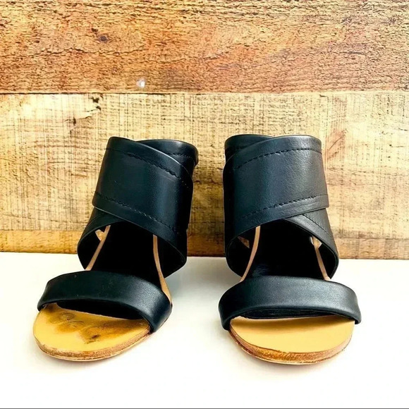 Rag & Bone Shaw Mules In Black - Picture 5 of 9